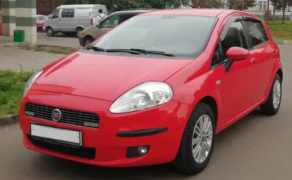 Дефлекторы окон (ветровики) Fiat Grande Punto III 5d 2005"EuroStandard" (Фиат Гранде Пунто) Кобра Тюнинг