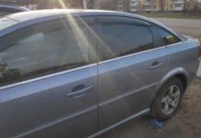 Дефлекторы окон (ветровики) Opel Vectra C Hb 5d 2002-2008"EuroStandard" (Опель Вектра) Кобра Тюнинг